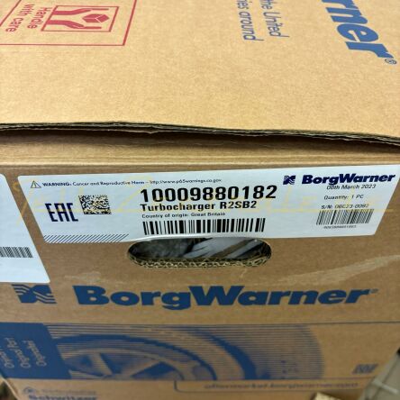NEW BorgWarner Turbocharger Iveco 10009700182 10009880182