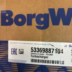 NEW BorgWarner Turbocharger MAN 51091007551 51091007656