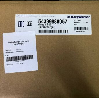 NOUVEAU BorgWarner Turbocompresseur  VW T5 Transporter 1.9 TDI DPF 03G253016F 03G253016FX (Consigne!)