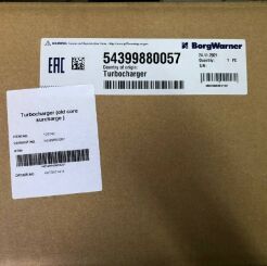 NUOVO BorgWarner Turbocompressore VW T5 Transporter 1.9 TDI DPF 03G253016F 03G253016FX (Deposito!)