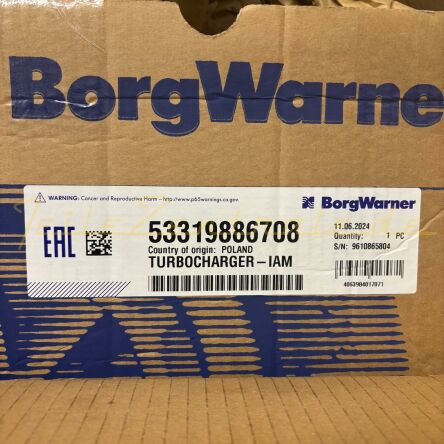 NOUVEAU HOLSET Turbocompresseur MAN  51091009467 51.09100-7467