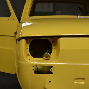 Fachgerechte Restaurierung Restauration Ihrer Fiat 126 A P Black Silver Brown Red Personal 4 BIS Karosserie mit Sandstrahlen Schweissen und Lackieren