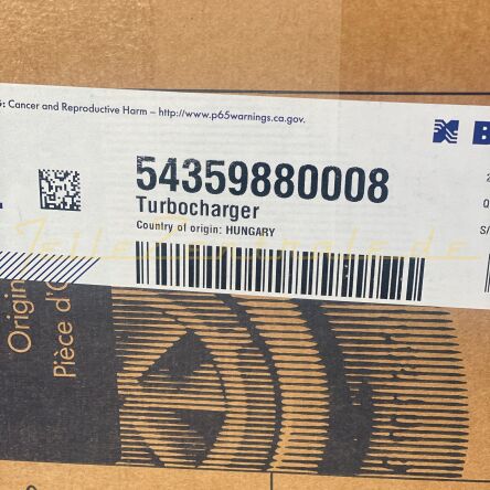 NEUER BorgWarner Turbolader Suzuki Jimny 1.4L 54359880008 54359700008