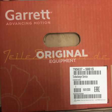 NEUER GARRETT Turbolader Renault Master / Trafic 2.3 dCi 8201054152 8200822404