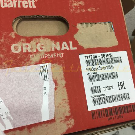 NEUER GARRETT Turbolader PERKINS JCB CAT MANITOU MF 711736-0016 711736-5016S