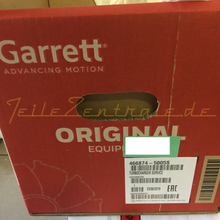 NEW GARRETT Turbocharger John-Deere 1950 AS 466874-0001 466874-0002