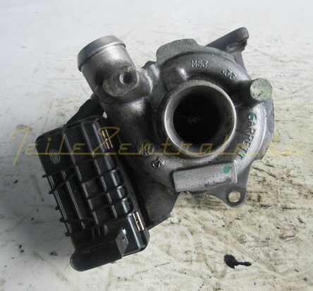 GARRETT Turbocharger Citroen C 6 2.7 HDi FAP 4U3Q6K682BJ 4U3Q6K682BK