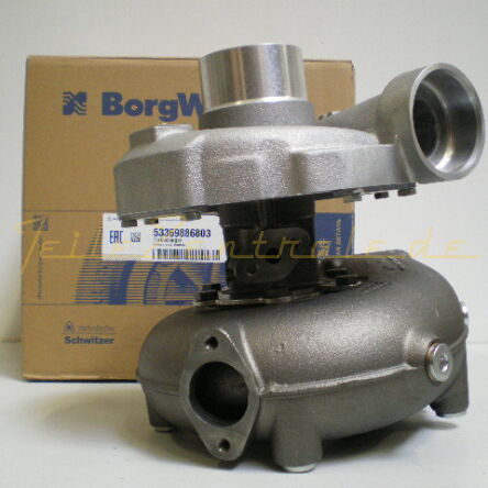 NUOVO BorgWarner Turbocompressore Mercedes Schiff 2.2 823 CM 08- 53369706721 53369706722