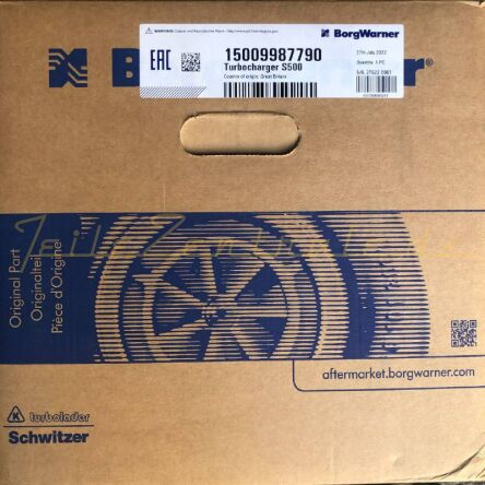 NOUVEAU BorgWarner Turbocompresseur Volvo 12.0L 507kW 15009987790 1500-7790 (Consigne!)