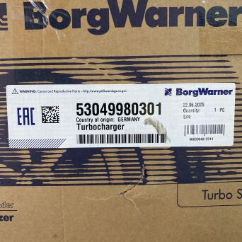 NEW BorgWarner Turbocharger Porsche 911 Turbo (997) 3.6L 53049880061 53049700061