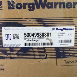 NEW BorgWarner Turbocharger Porsche 911 Turbo (997) 3.6L 53049880061 53049700061