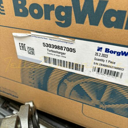 NEUER Garrett Turbolader OCTAVIA PASSAT TOURAN 2.0 TDI 53039887005 724930-5012S