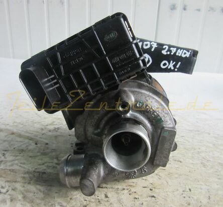 GARRETT Turbolader Citroen C 6 2.7 HDi FAP 723341-0012 723341-0013