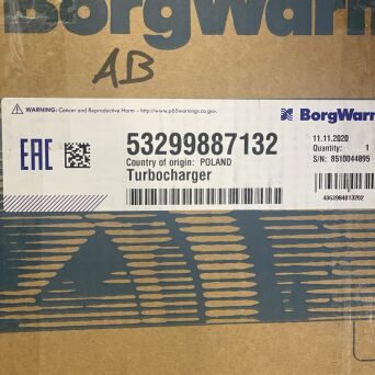 NUOVO HOLSET Turbocompressore MAN 53299707110 53299707123