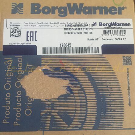 NEW SCHWITZER Turbocharger John Deere Tractor 178045 173685