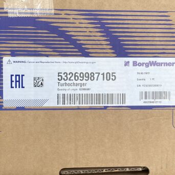 NEW BorgWarner Turbocharger Volvo Ship 3.7L 53269987105 53269887105