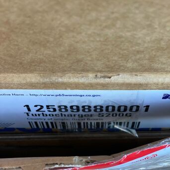 NEW BorgWarner Turbocharger Valtra N122-N142 Versu/Direct (2009-11) 12589880001 12589700001