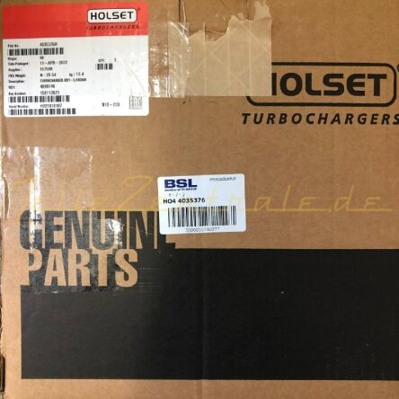 NEUER HOLSET Turbolader Cummins 4031007H (Pfand!)