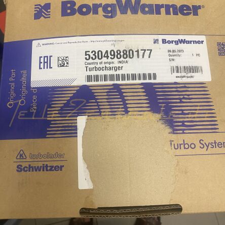 NOUVEAU BorgWarner Turbocompresseur JCB 320/06179 53049700124 53049880124